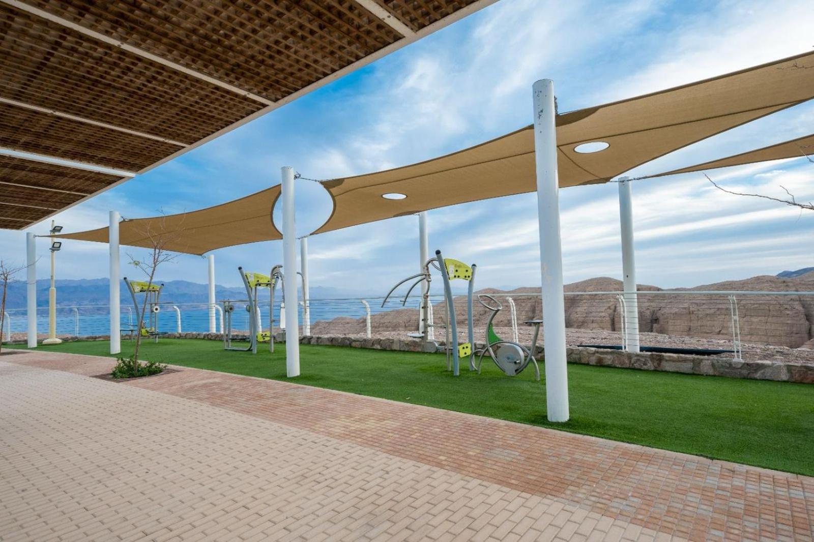Mountain And Sea View - Penthouse With Private Pool Apartamento Eilat Exterior foto