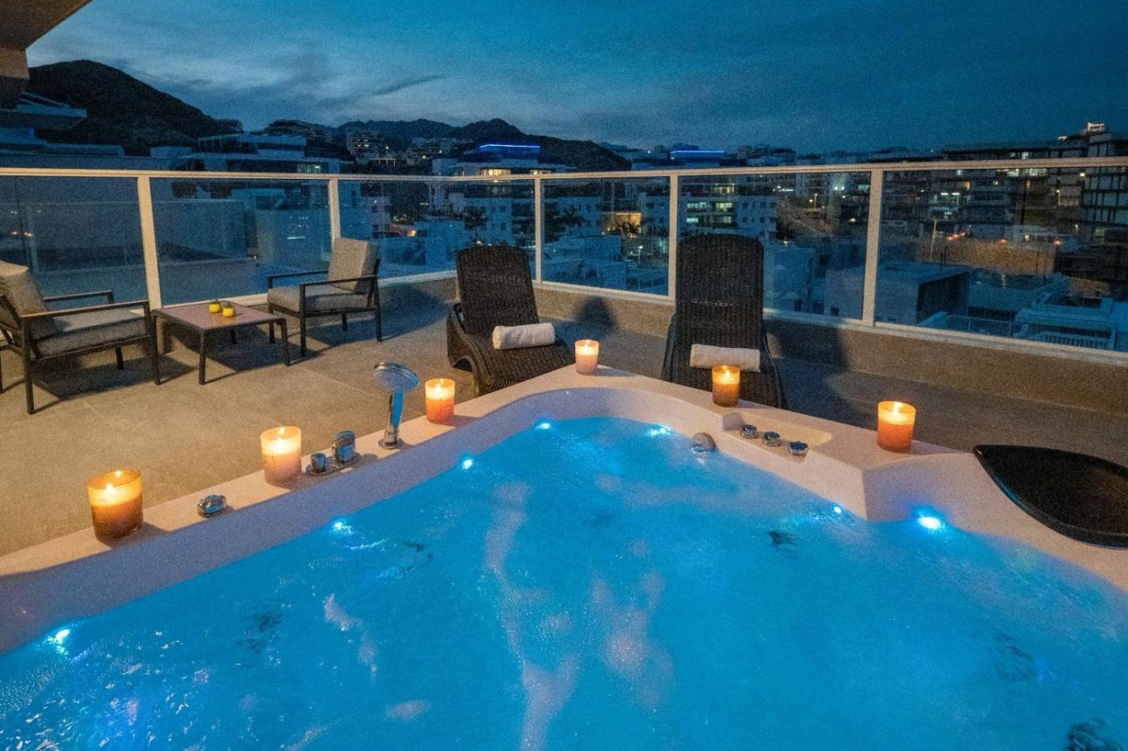 Mountain And Sea View - Penthouse With Private Pool Apartamento Eilat Exterior foto